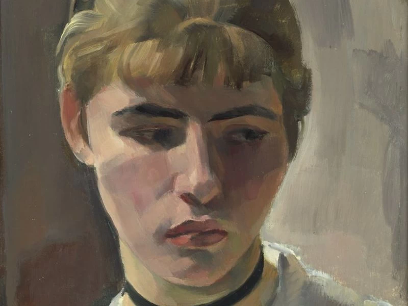 1875-Emil Rudolf Weiß - Ritratto di Renée Sintenis (1915)